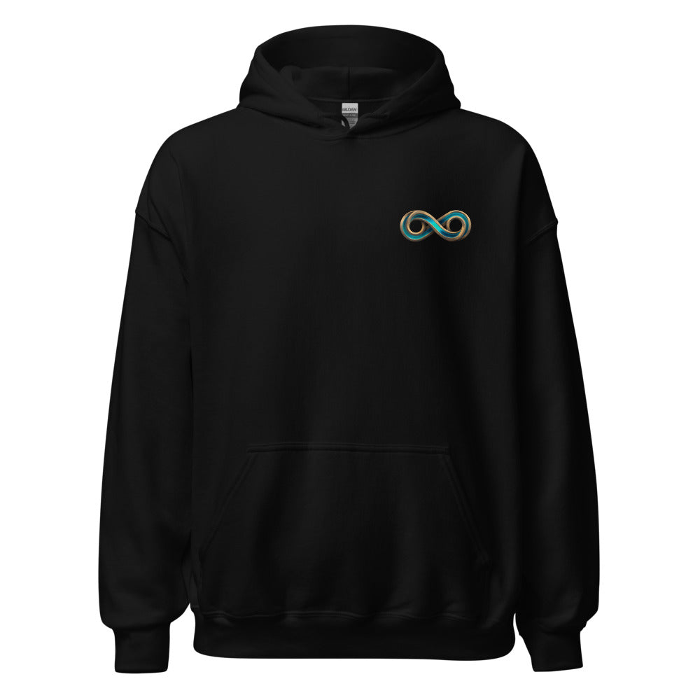 TFO Landscape Event Hoodie Size Up, black, front