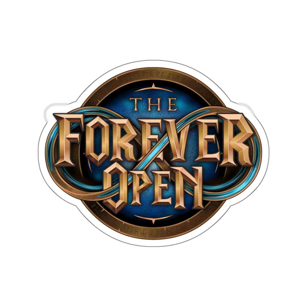The Forever Open Badge Sticker