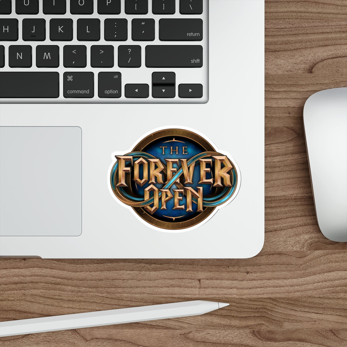 The Forever Open Badge Sticker