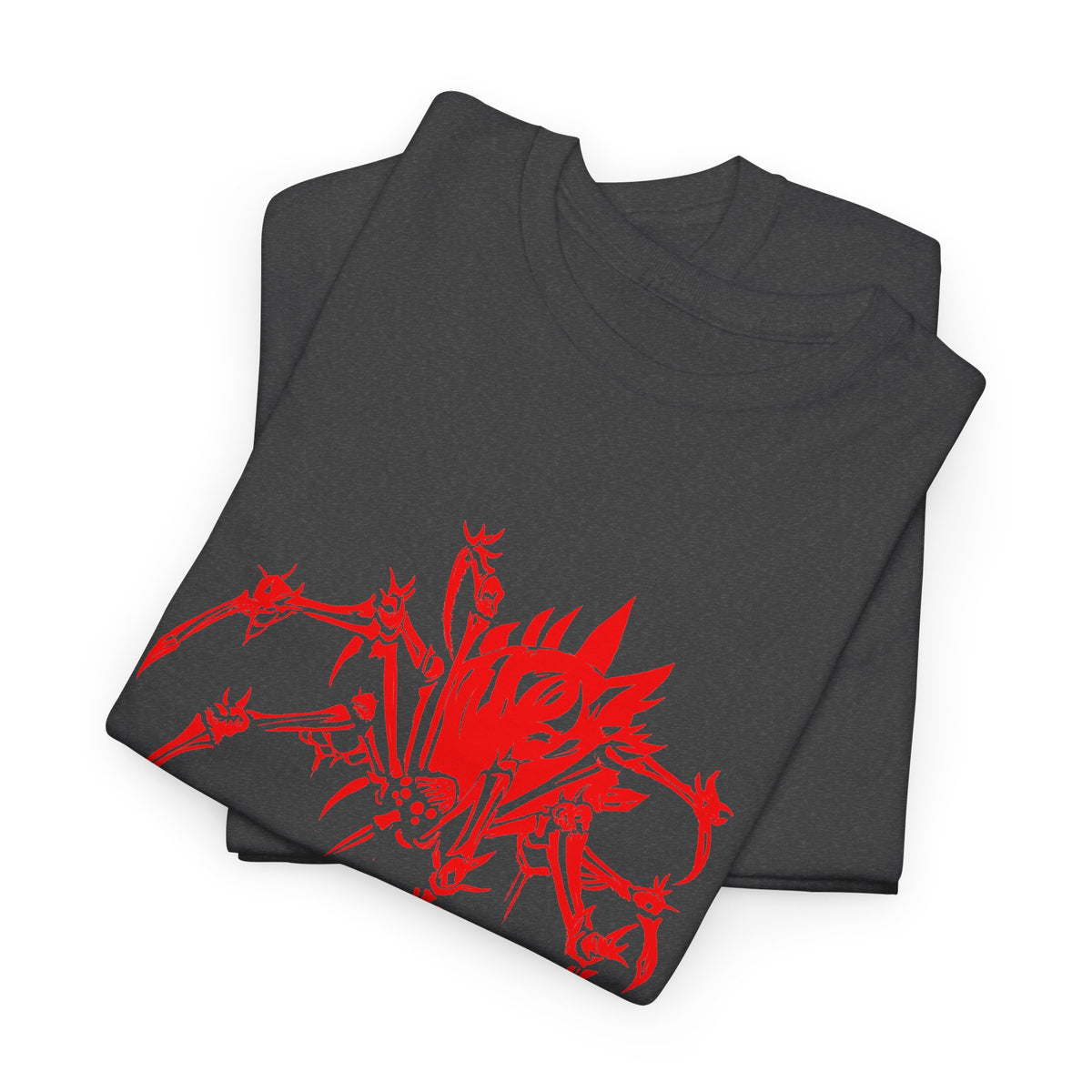 TFO Spiders Crimson Heavy Cotton Tee