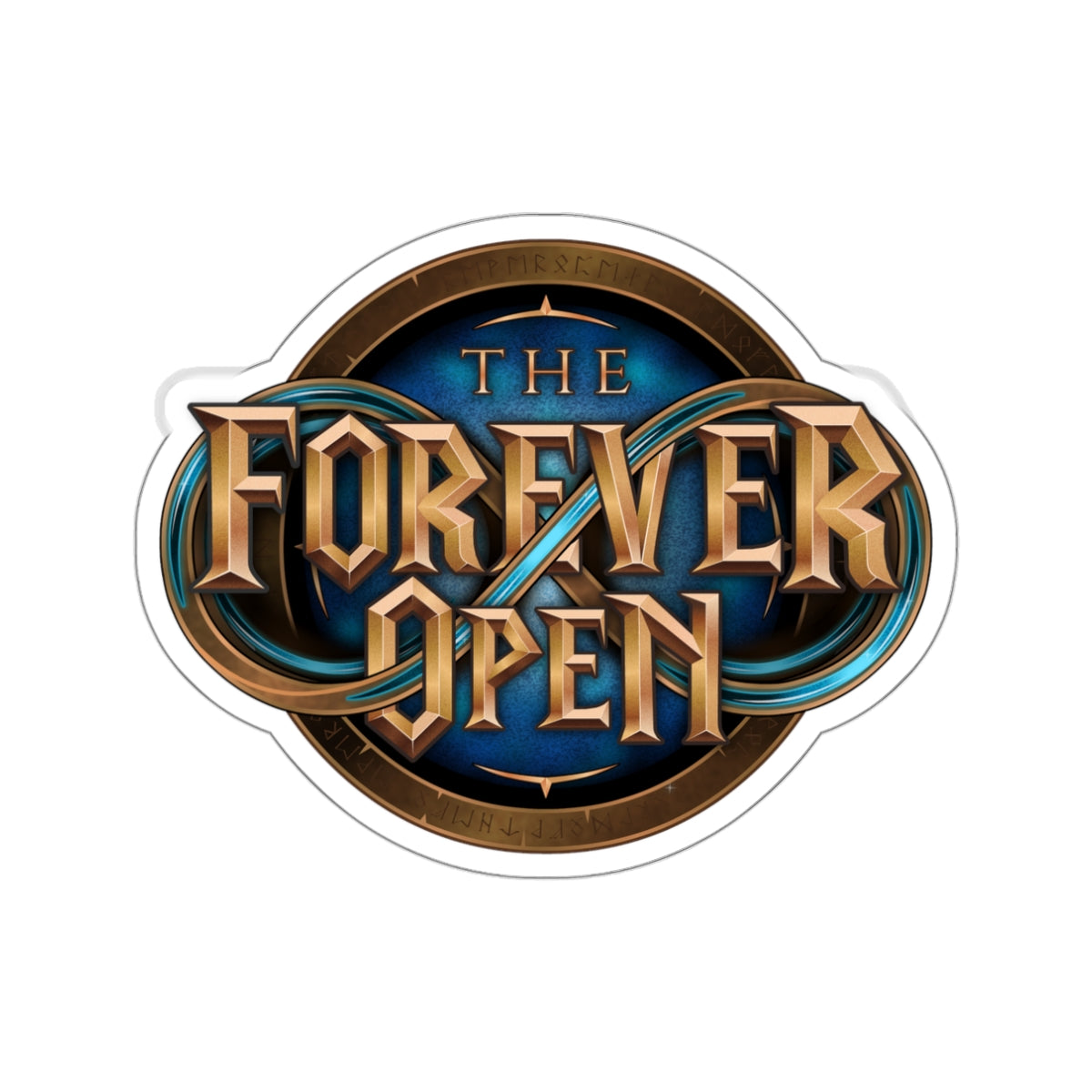 The Forever Open Badge Sticker
