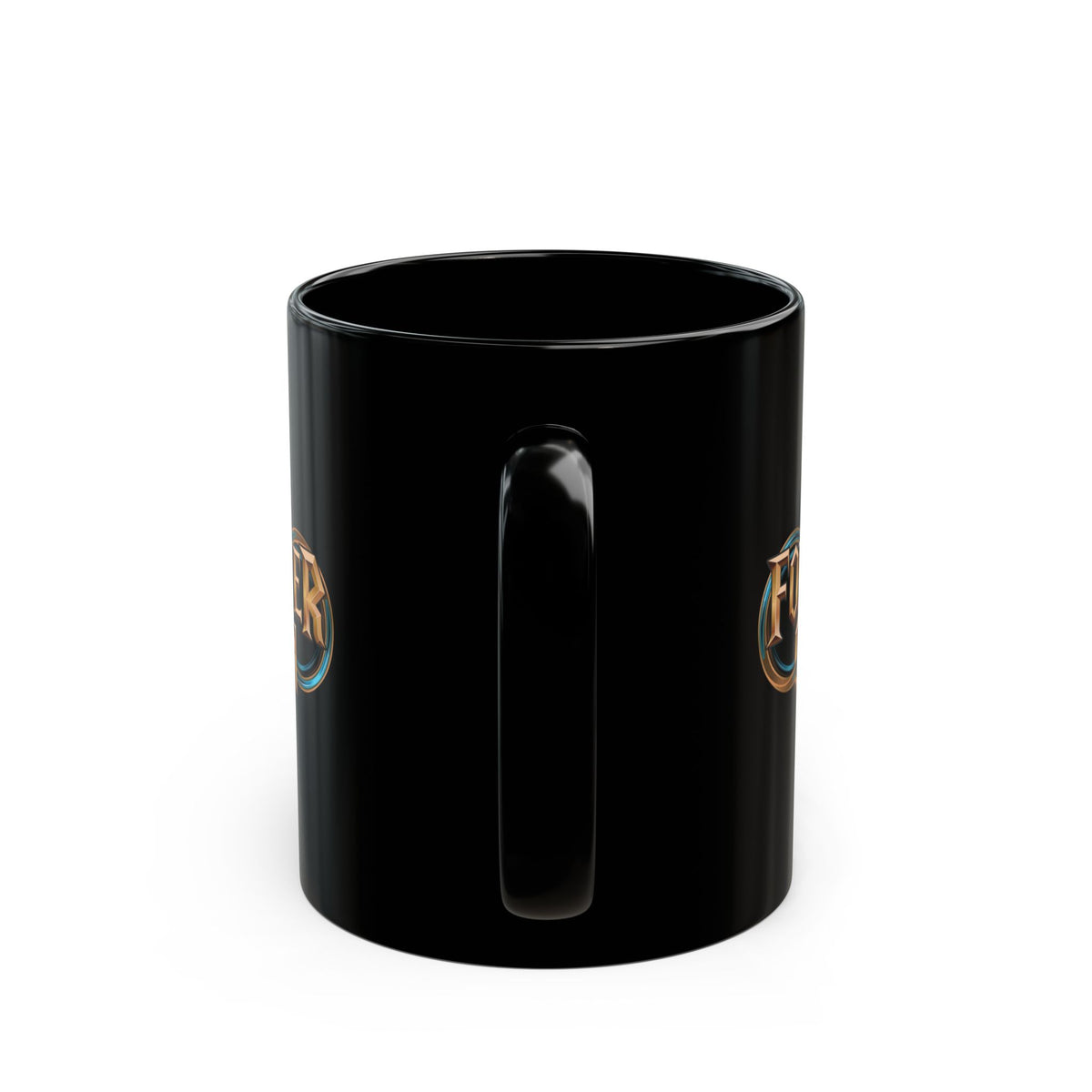 The Forever Open Black Mug