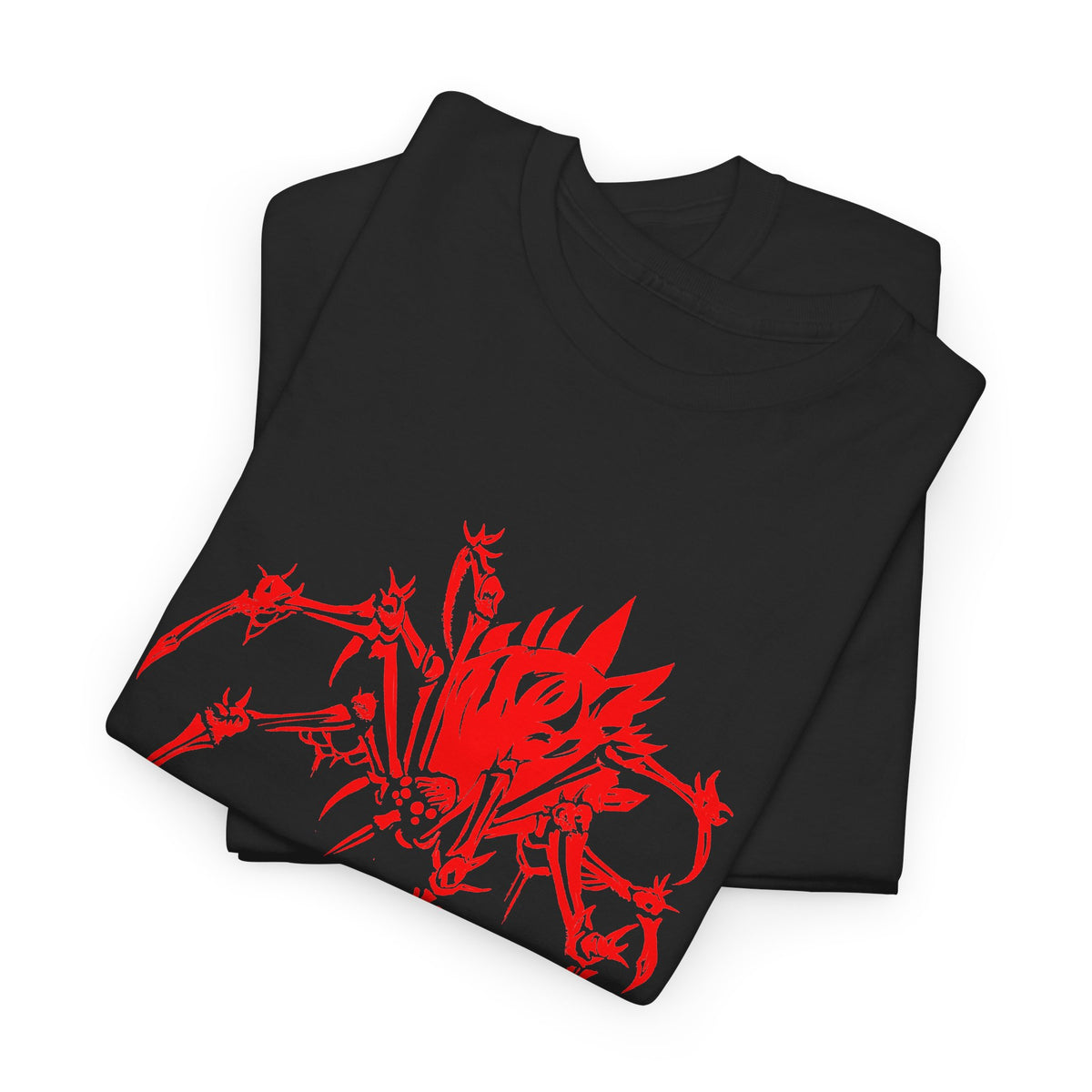 TFO Spiders Crimson Heavy Cotton Tee